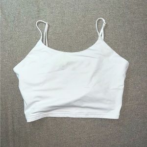 White tank top.